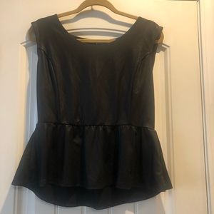 Blouse/Pleather